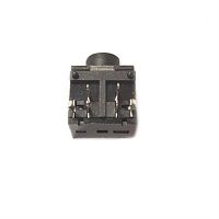 картинка Samsung 3722-002680 Разъем (соединение) JACK-EAR PHONE 6P,NiSn,BLK,ANGLE  от магазина Интерком-НН