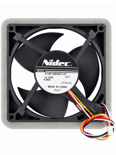 картинка Nidec U12E12BS8F3-57 DC12V 0.06A четырехпроводной вентилятор для холодильника Toshiba, Hitachi от магазина Интерком-НН