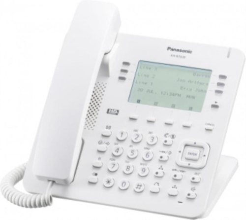 картинка Телефон IP Panasonic KX-NT630RU белый от магазина Интерком-НН фото 3