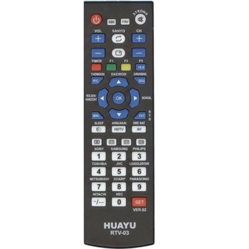 картинка Huayu RTV-03 VER.02 (21017) универсальный пульт дистанционного управления (ПДУ) от магазина Интерком-НН
