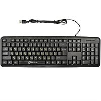 картинка OKLICK 130M клавиатура проводная компьютерная USB (черная) от магазина Интерком-НН