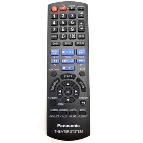 картинка Panasonic N2QAYB000625 пульт дистанционного управления для домашнего кинотеатра SC-XH165EE от магазина Интерком-НН