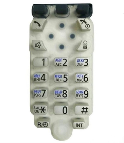 изображение PNJK1004V Клавиатура для трубки радиотелефона Panasonic KX-TG7321RUC, KX-TGA731RUC магазин Компании Интерком-НН картинка Panasonic PNJK1004V Клавиатура для трубки радиотелефона KX-TG7321RUC, KX-TGA731RUC от магазина Интерком-НН