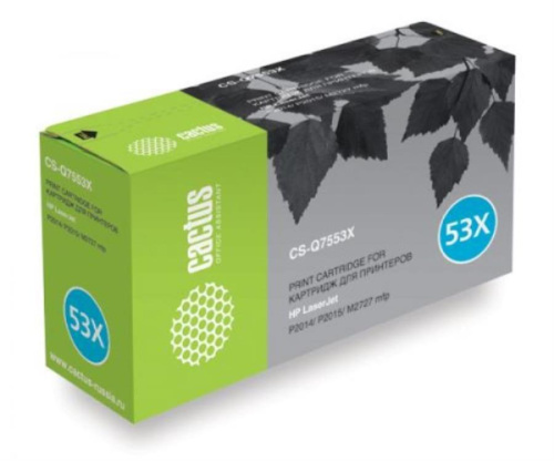 изображение Картридж CACTUS CS-Q7553X для принтеров HP Laser Jet P2014/P2015/M2727 mfp магазин Компании Интерком-НН картинка Картридж CACTUS CS-Q7553X для принтеров HP Laser Jet P2014/P2015/M2727 mfp от магазина Интерком-НН