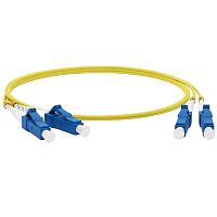 картинка Патч-корд оптический (optic patch cord) LC/UPC-LC/UPC SM 9/125мкм одномодовый (duplex) 5 метров от магазина Интерком-НН