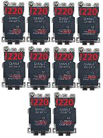 картинка Силовое реле Qianji JQX-60F-A-220 10шт. управление 220VAC, контакты 250В 80А от магазина Интерком-НН