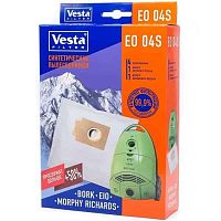 картинка Vesta filter EO04S комплект мешков-пылесборников синтетических (4шт+ 2 фильтра) для пылесоса Bork от магазина Интерком-НН