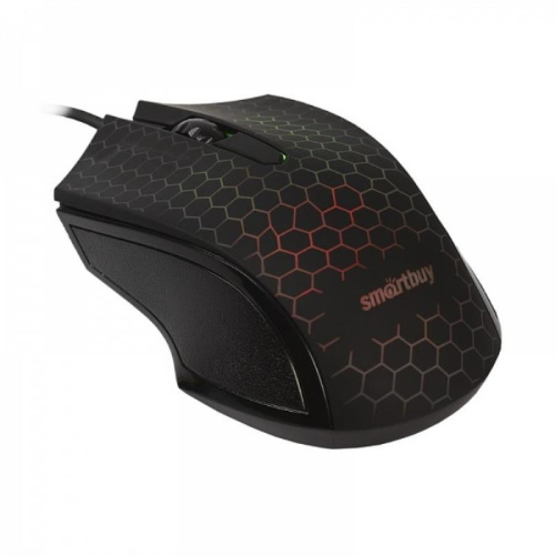 изображение Мышь проводная с подсветкой (черная) SmartBuy SBM-334-K ONE магазин Компании Интерком-НН фото 2 картинка SmartBuy SBM-334-K ONE Мышь проводная с подсветкой (черная) от магазина Интерком-НН фото 2