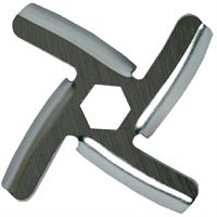 картинка Moulinex MS-651185 нож шестигранник 8мм, диаметр 47мм, глубина 5мм для мясорубки ME106832/J90 от магазина Интерком-НН