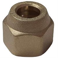 картинка Гайка под развальцовку 3/8 для соединения медной трубы с элементом холодильной системы от магазина Интерком-НН