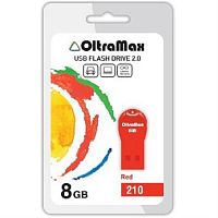 картинка Память USB 8Gb OltraMax 210 красный (OM8GB210-Red) от магазина Интерком-НН