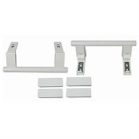 картинка Ручка для холодильника Liebherr 9096036 (комплект 2шт), белая, L 210мм, с накладками от магазина Интерком-НН