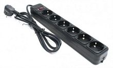 картинка Блок электрических розеток 6 шт. 220V с шнуром от магазина Интерком-НН