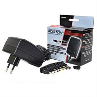 картинка Robiton EN2000S Блок питания BL1 2000mA 3 В, 4,5 В, 5 В, 6 В, 7,5 В, 9 В, 12 В сменные разъемы от магазина Интерком-НН