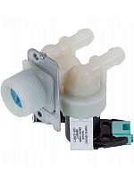 картинка Indesit 481228128468 клапан электромагнитный наливной (КЭН) 2w-180 градусов 10мм стиральной машины  от магазина Интерком-НН