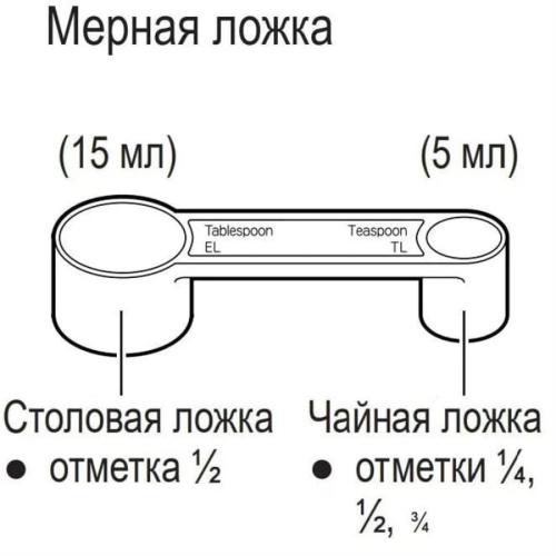 картинка Panasonic ADD25K1871P0 Мерная ложка для хлебопечки SD-B2510, SDR 2520, SDR 2530, SD-YR2540, SD-YR255 от магазина Интерком-НН фото 5