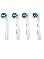картинка Braun Oral-B EB50-4BRB (4210201353430) Насадка Cross Action для зубной щетки 4шт, белые от магазина Интерком-НН