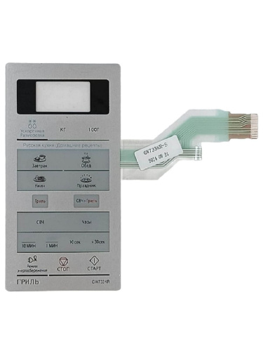 картинка Samsung DE34-00385D Сенсорная панель управления для микроволновой печи (СВЧ) GW733KR-S серебристый от магазина Интерком-НН фото 2