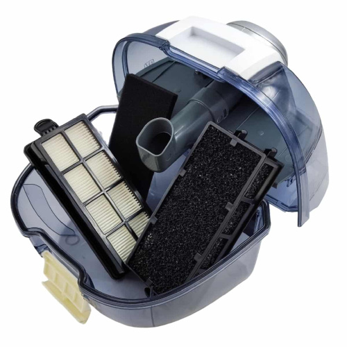 картинка Vitek VT-1833-KNSB-BLUE контейнер для сбора мусора в сборе c фильтрами к пылесосу VT-1833, синий от магазина Интерком-НН фото 3