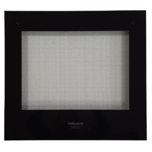 картинка Indesit C00582035 (488000582035) стекло внешнее двери духовки 495х450мм для плиты  от магазина Интерком-НН