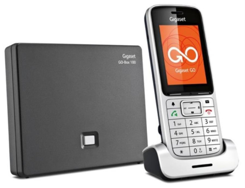 картинка Телефон IP Gigaset SL450A GO RUS серебристый (S30852-H2721-S301) от магазина Интерком-НН фото 3