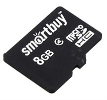 картинка Память Micro SD 8Gb SmartBuy class4 без адаптера (SB8GBSDCL4-00)  от магазина Интерком-НН