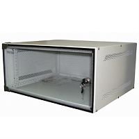 картинка Шкаф настенный 4U серия WS (530х450х279), серый Netko от магазина Интерком-НН