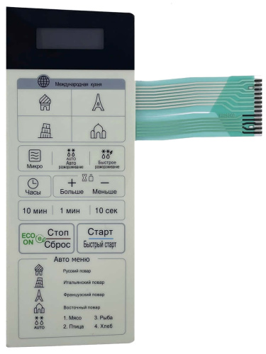 картинка LG MFM62856801 Сенсорная панель управления микроволновой печи СВЧ MS2041C, MS2041CE от магазина Интерком-НН