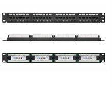 картинка EC-URP-24-UD2 19" патч-панель NETLAN RJ45 Cat.5e, 110, 24 порта  от магазина Интерком-НН