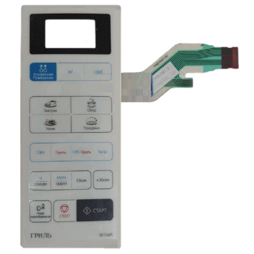 картинка Samsung DE34-00367B сенсорная панель управления для микроволновой печи (СВЧ) GE73AR от магазина Интерком-НН фото 3