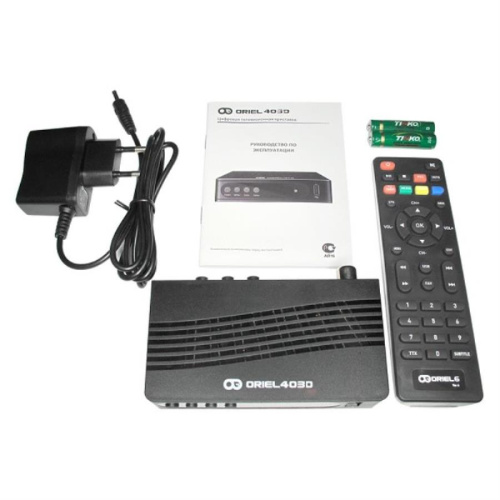 картинка Oriel 403D Ресивер DVB-T2/C приставка для приема цифрового телевизионного сигнала  от магазина Интерком-НН фото 4