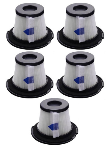 картинка Комплект 5шт HEPA фильтров для беспроводного ручного пылесоса Moosoo K17, Dibea C17, T6, T1 от магазина Интерком-НН