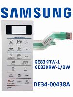 картинка Samsung DE34-00438A сенсорная панель управления для микроволновой печи (СВЧ) GE83KRW-1/BW от магазина Интерком-НН