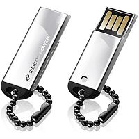 картинка Память USB 8 Gb Silicon Power Touch 830 Silver от магазина Интерком-НН