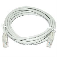 картинка Патч-корд UTP cat. 5e 5м (серый) неэкранированный, литой коннектор от магазина Интерком-НН
