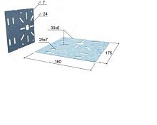 картинка Пластина монтажная от магазина Интерком-НН