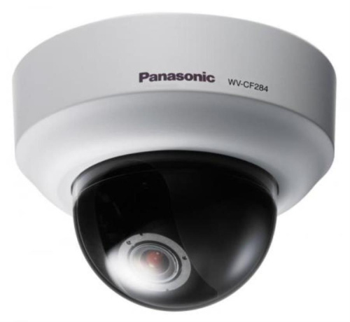 картинка WV-CF284 Фиксированная купольная аналоговая камера Panasonic  от магазина Интерком-НН