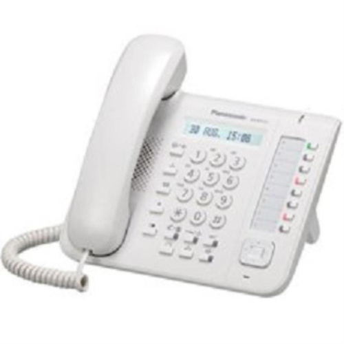 картинка Panasonic KX-NT551RU (белый) IP-телефон, 2 гигабитных порта от магазина Интерком-НН