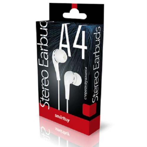 картинка Smartbuy SBE-012K Внутриканальные наушники, белые от магазина Интерком-НН фото 2