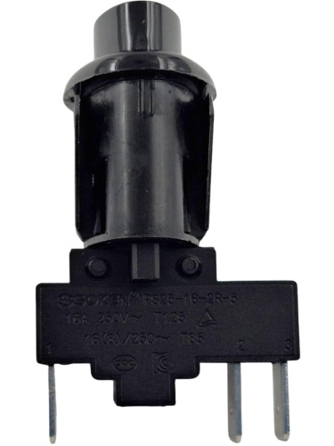 картинка Gefest ПКН-506-222 кнопка электророзжига 3-х контактная 16A, 250V для плиты Гефест 3200, СН1210  от магазина Интерком-НН