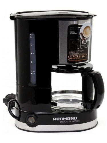 картинка Redmond RCM-M1507 кофеварка капельная 600Вт, объем 0,6л от магазина Интерком-НН