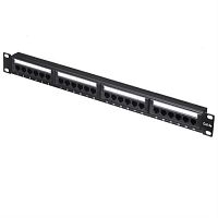 картинка Патч-панель UTP, 19", 24 порта RJ45, cat.5е, 1U, 110 Type, "L" LanCable  от магазина Интерком-НН