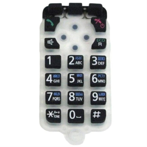 картинка Panasonic PNJK1072U Клавиатура трубки для радиотелефона KX-TGA650RUT, KX-TGA650RUM, KX-TGA651RUT от магазина Интерком-НН