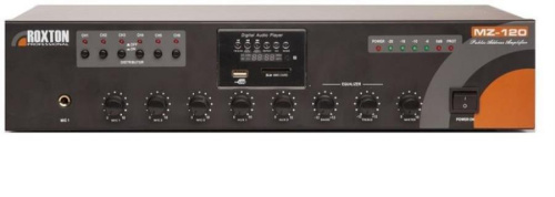 изображение Трансляционный усилитель ROXTON MZ-120 120 Вт, 6 зон, USB магазин Компании Интерком-НН картинка Трансляционный усилитель ROXTON MZ-120 120 Вт, 6 зон, USB от магазина Интерком-НН