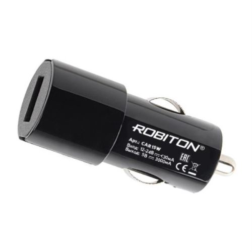 картинка Robiton Car15W Автомобильное зарядное устройство с USB выходом (3000mA) от магазина Интерком-НН