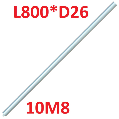 изображение Анод магниевый 800D26+10M8 длина 800мм, диаметр 26мм, шпилька 10мм, резьба M8 для водонагревателей магазин Компании Интерком-НН фото 2 картинка Анод магниевый 800D26+10M8 длина 800мм, диаметр 26мм, шпилька 10мм, резьба M8 для водонагревателей от магазина Интерком-НН фото 2