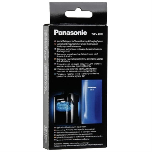 картинка Panasonic WES4L03-803 (WES-4L03) Моющее средство для системы очистки электробритв ES-LV95, LT8, LV9 от магазина Интерком-НН