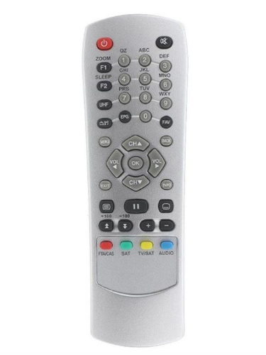картинка Huayu DSR-8005 [16594) пульт дистанционного управления (ПДУ) для ресивера Golden Interstar WJ 350  от магазина Интерком-НН
