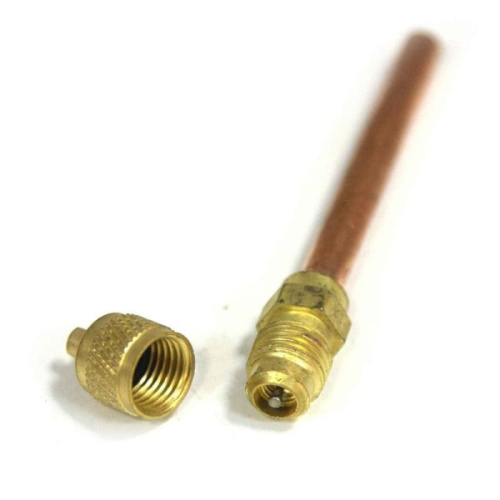 картинка Штуцер SAE1/4 с кл. Шредера, под пайку 1/4"с хвостиком от магазина Интерком-НН фото 2